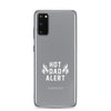 Hot Dad Alert Clear Case for Samsung®