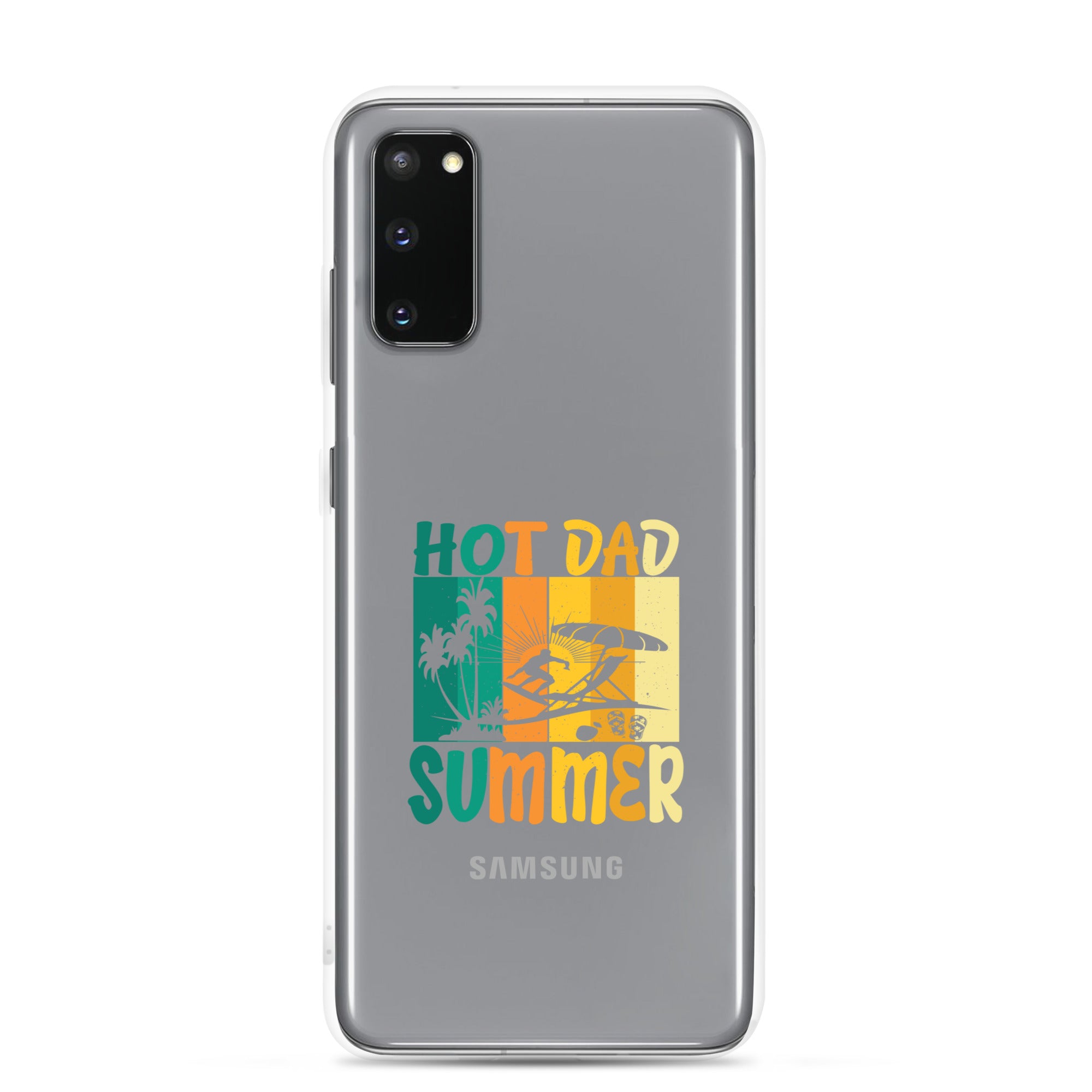 Hot Dad Summer Clear Case for Samsung®