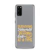 Surviving Fatherhood One Beer At A time Clear Case for Samsung®