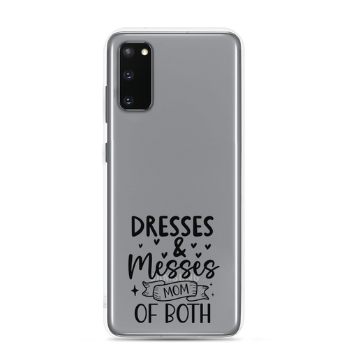 Dresses & messes mom of both Clear Case for Samsung®