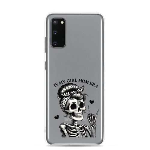 Girl Mom Era Mother Skeleton Clear Case for Samsung®