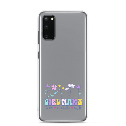 Girl Mom Love Cherish Care Clear Case for Samsung®