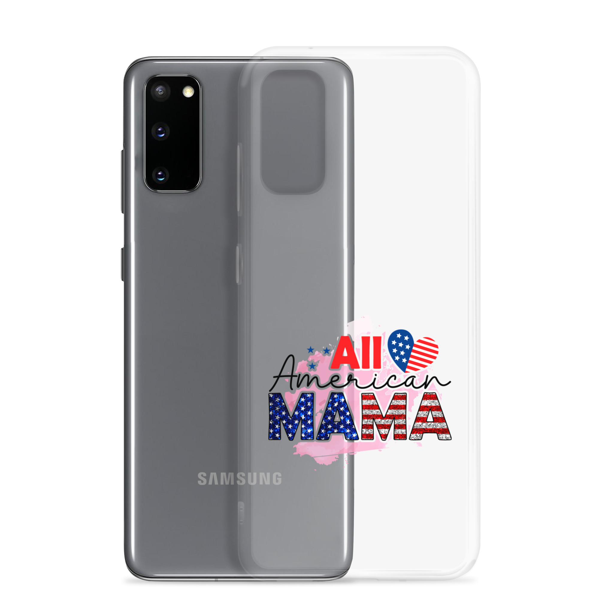 All American Mama Clear Case for Samsung®