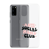 Anti Social Moms Club Clear Case for Samsung®