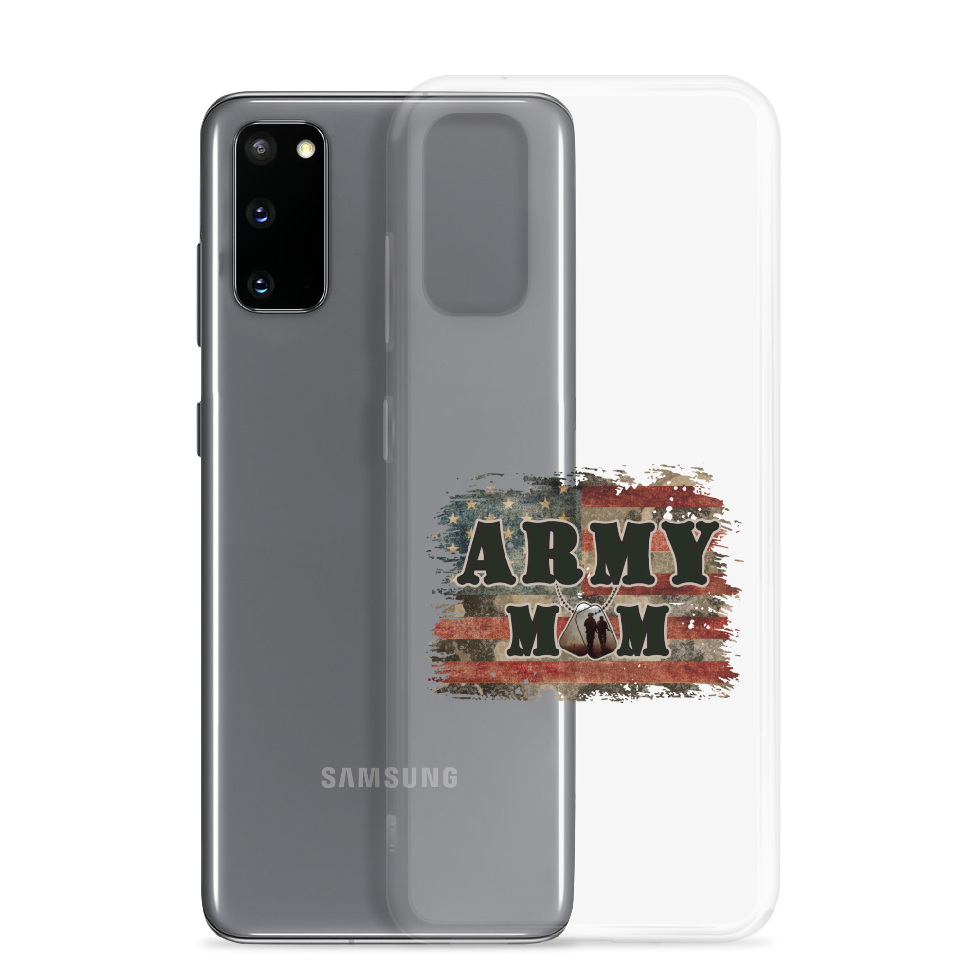 Army Mom Clear Case for Samsung®