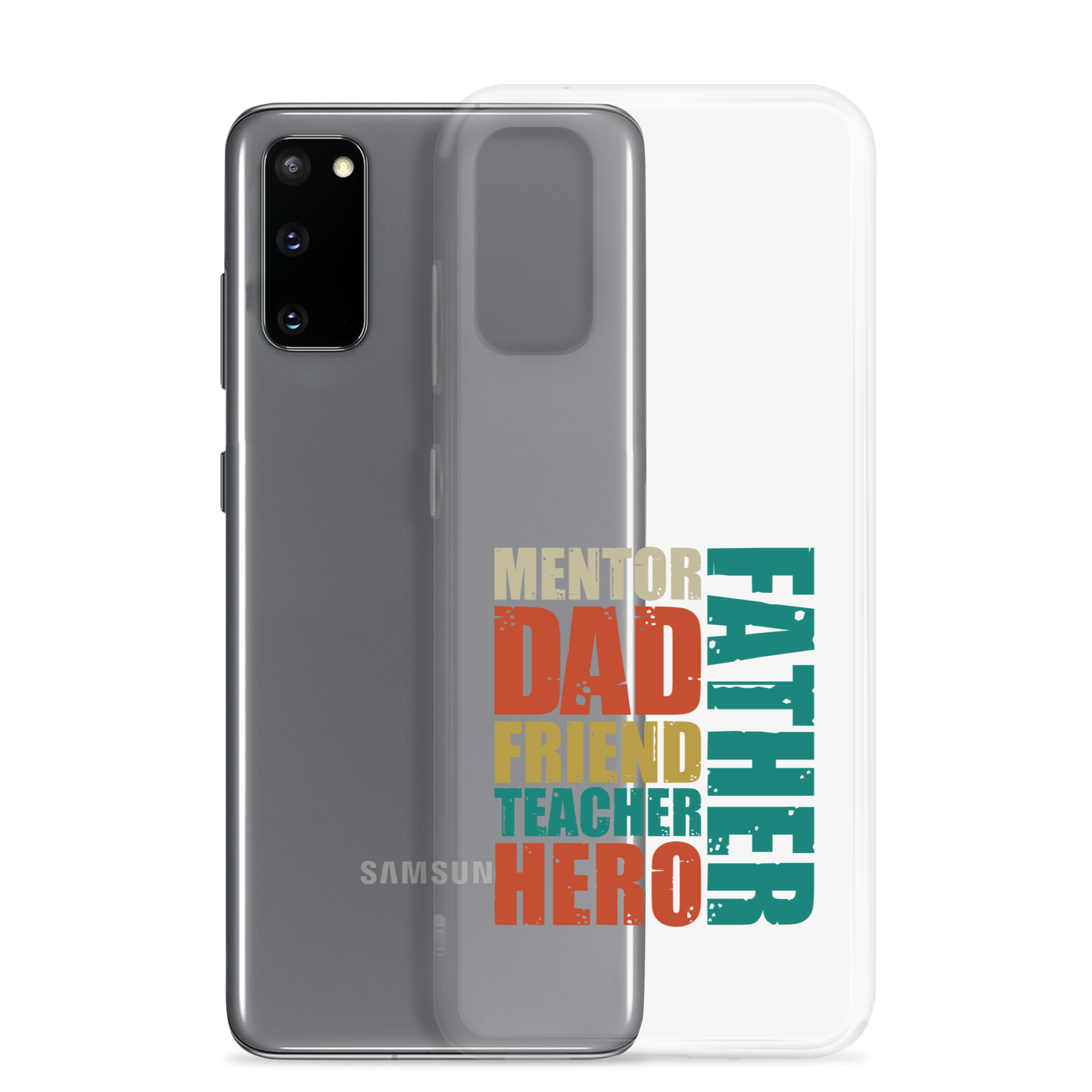 Mentor Dad Fiend Teacher Hero Father Clear Case for Samsung®