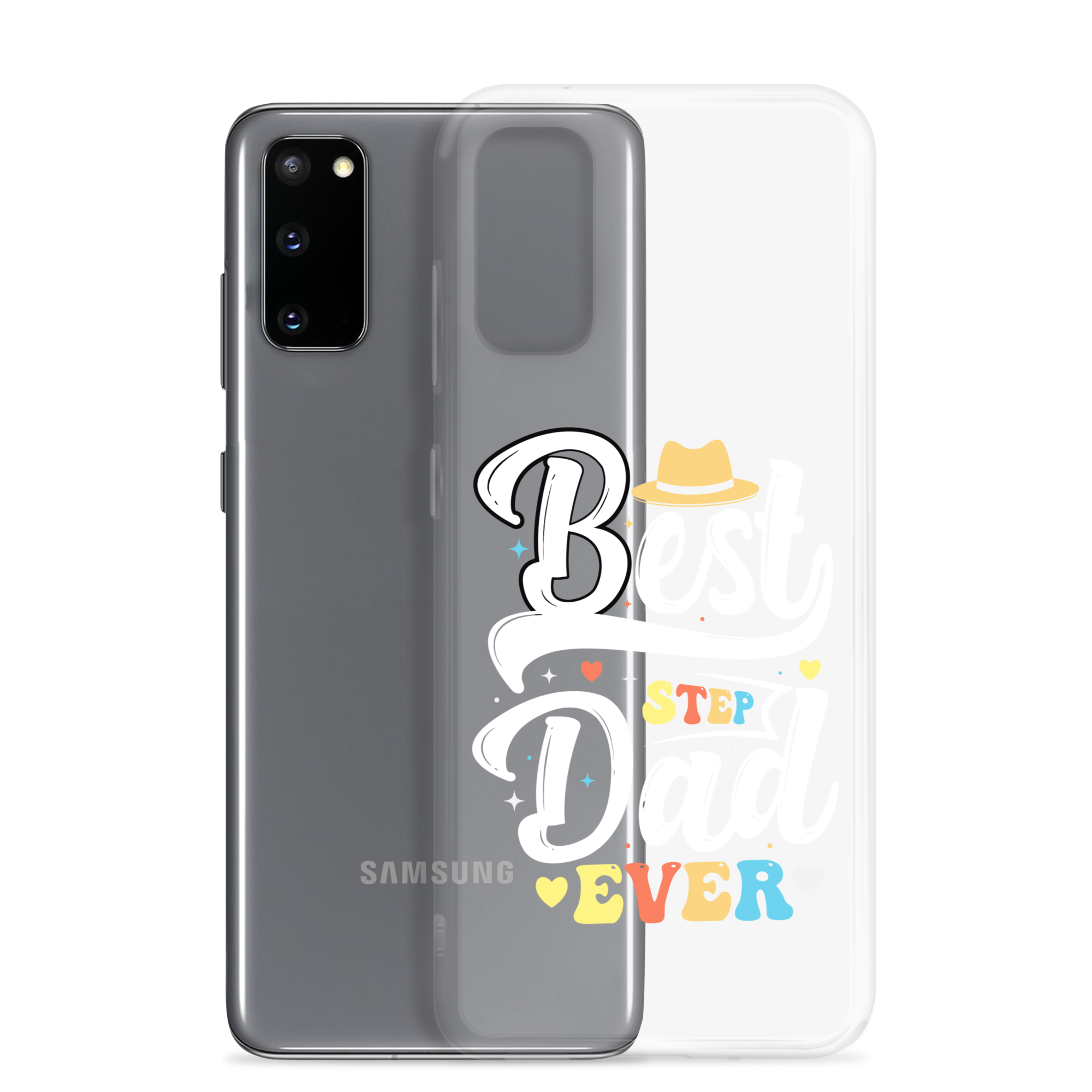 Best Step Dad Ever Clear Case for Samsung®