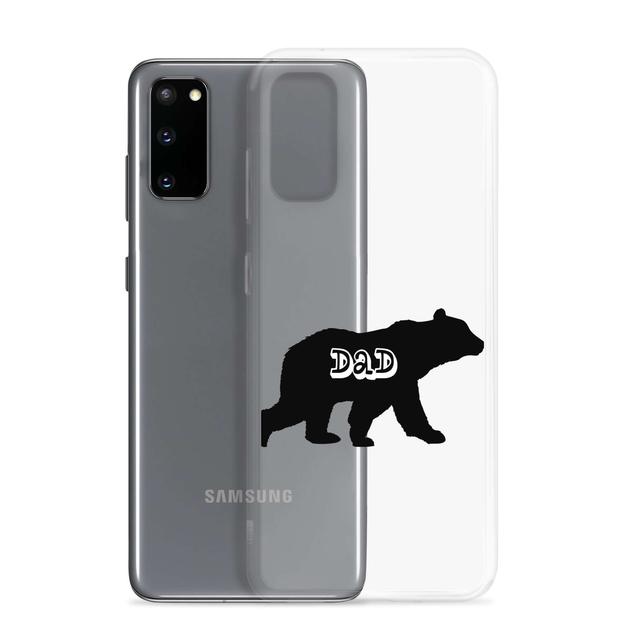 Bear Dad Clear Case for Samsung®