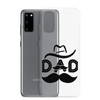 Dad Cowboy Clear Case for Samsung®