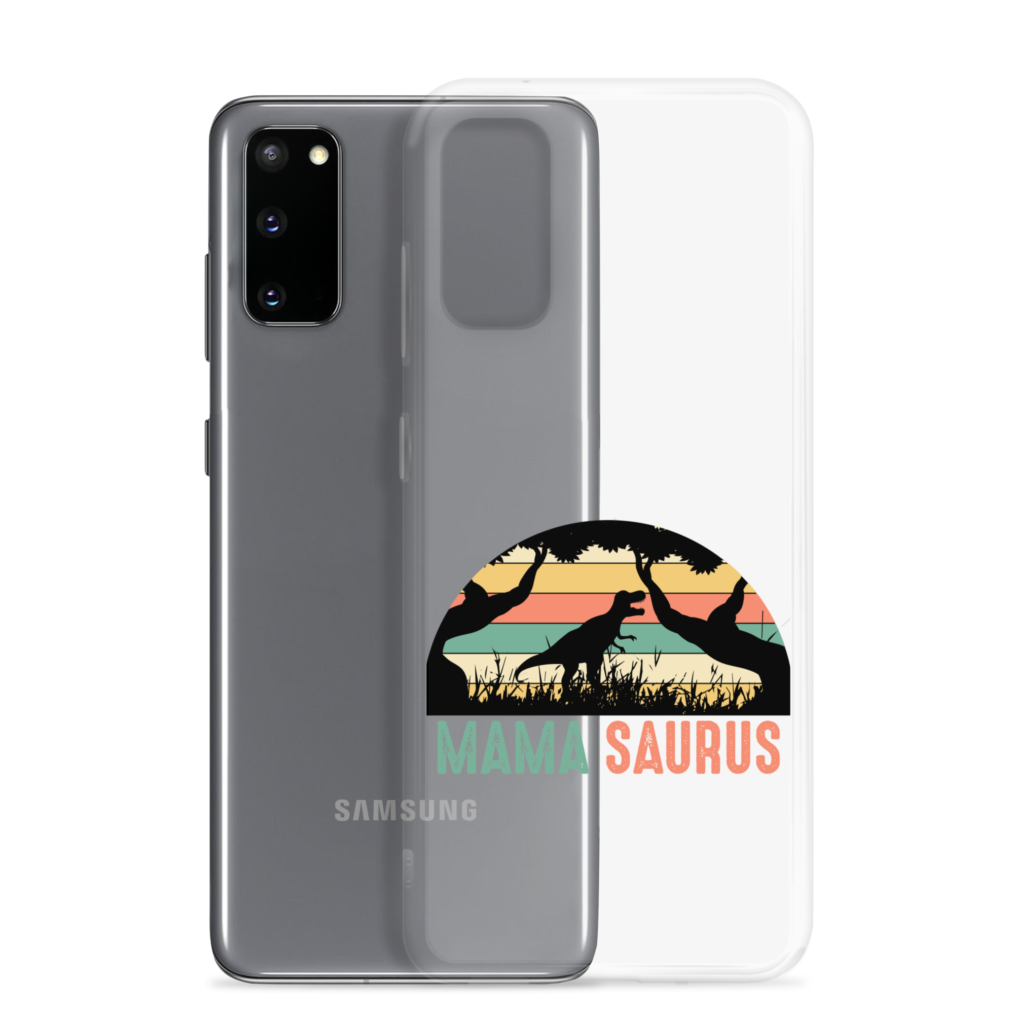 Mamasausrus Clear Case for Samsung®