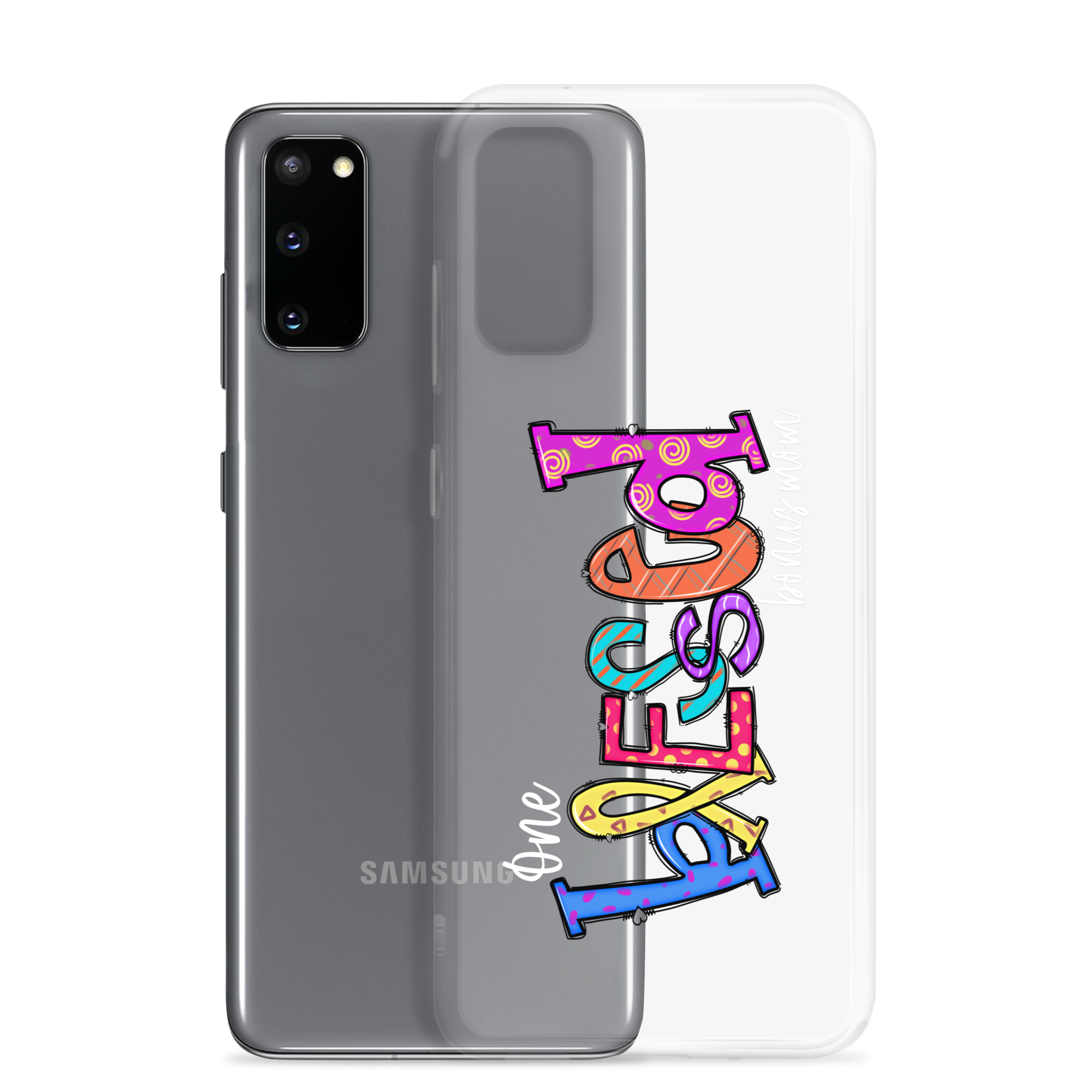 One Blessed Bonus Mom Clear Case for Samsung®