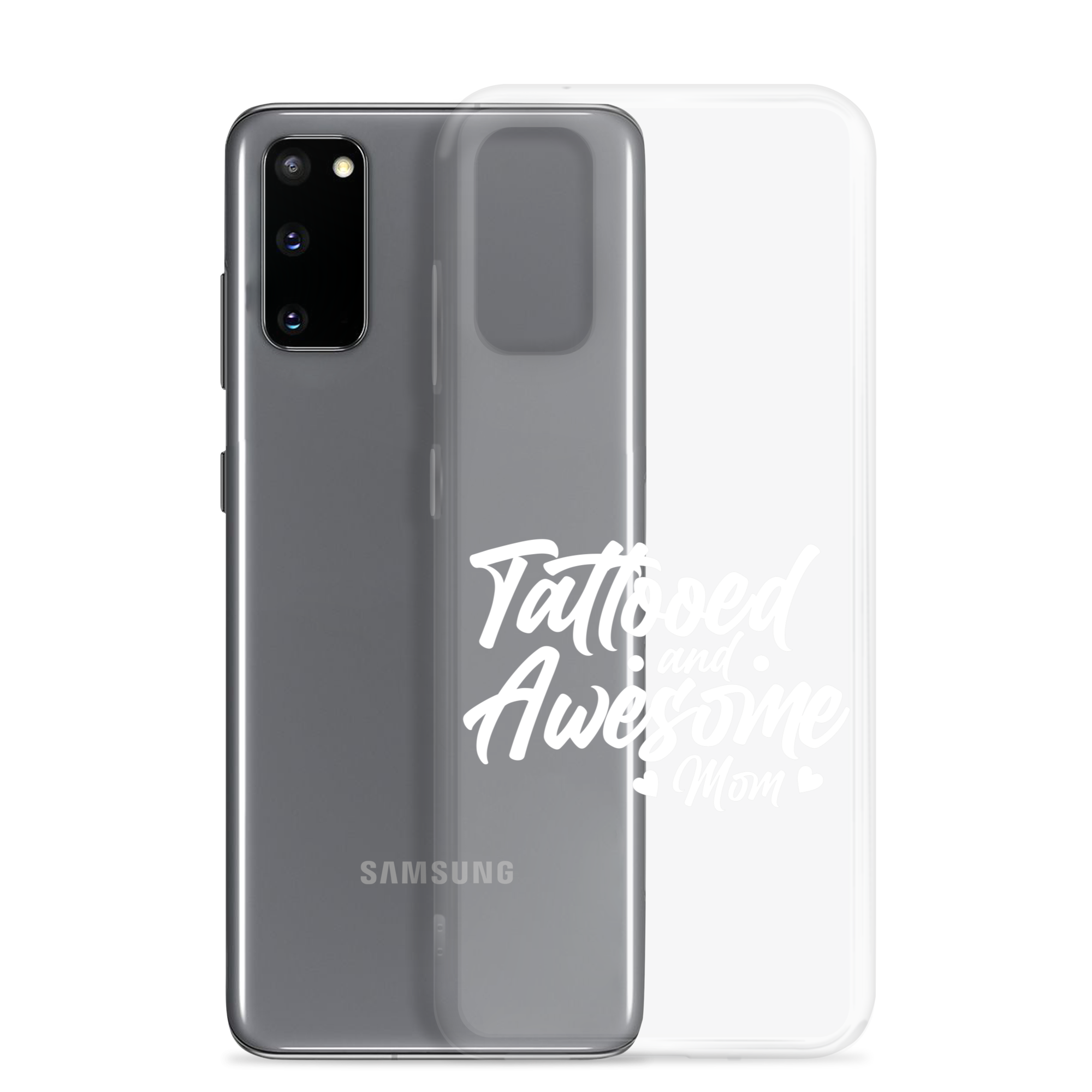 Tattooed And Awesome Mom Clear Case for Samsung®