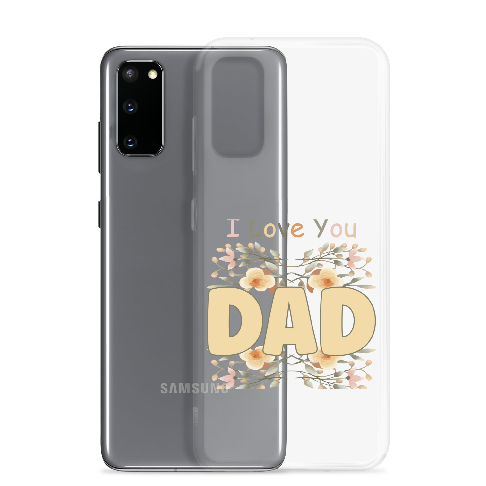 I Love You Dad Clear Case for Samsung®