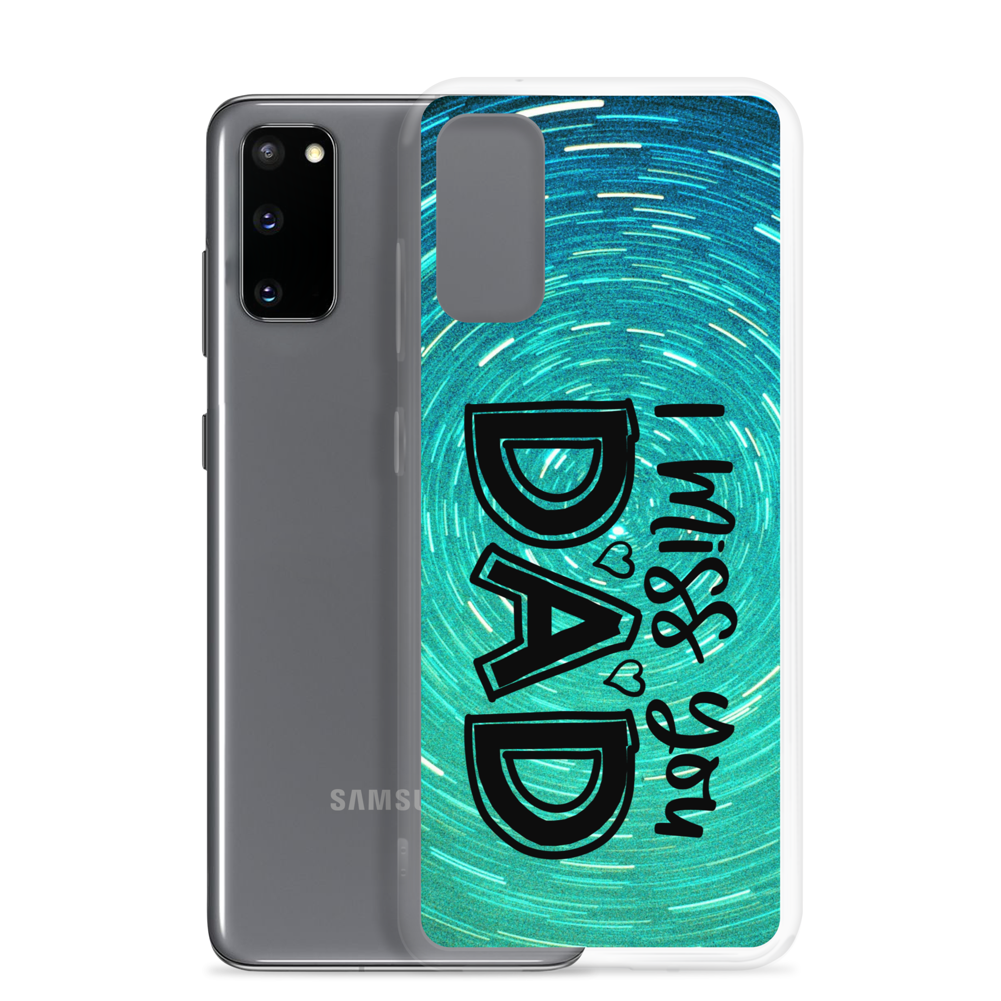 I Miss You Dad Clear Case for Samsung®