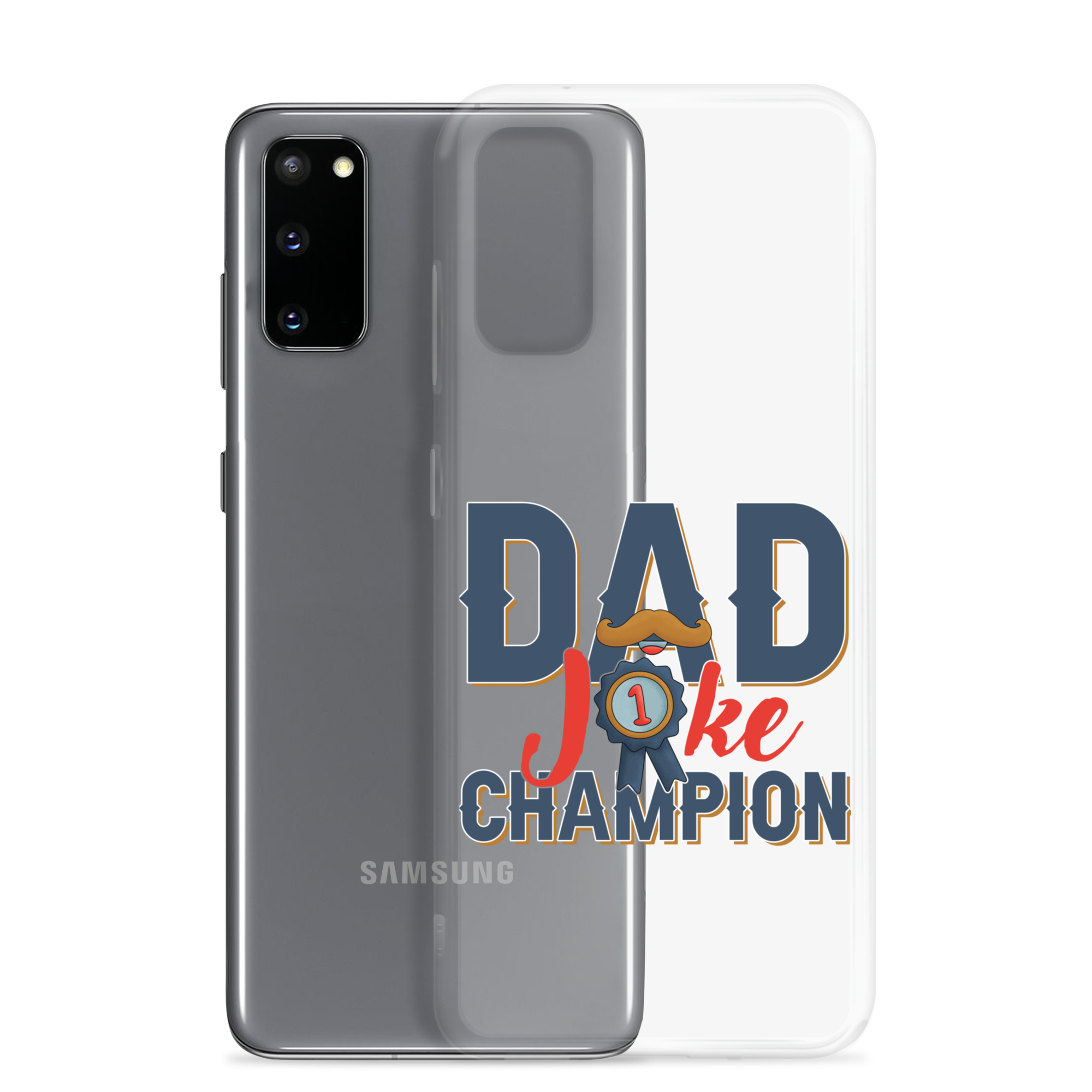 Dad Joke Champion Clear Case for Samsung®