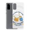 Father And Son Best Friends For Life Clear Case for Samsung®