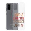 Dad's Camping T-Shirt Clear Case for Samsung®