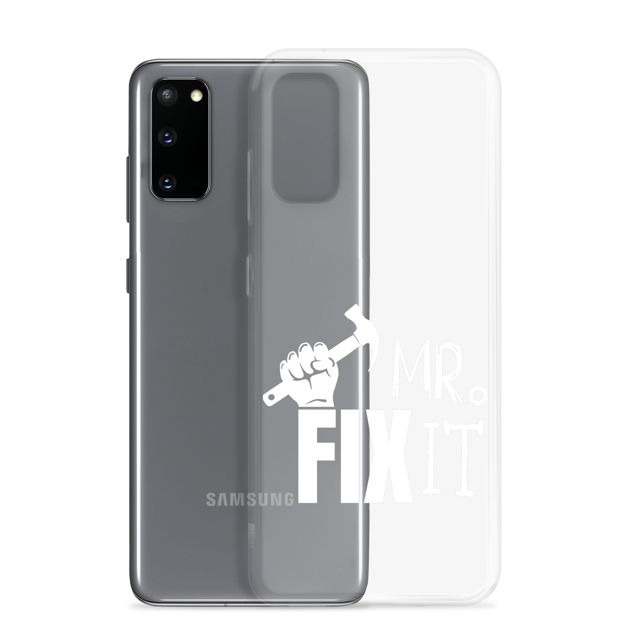 Mr fix It Clear Case for Samsung®