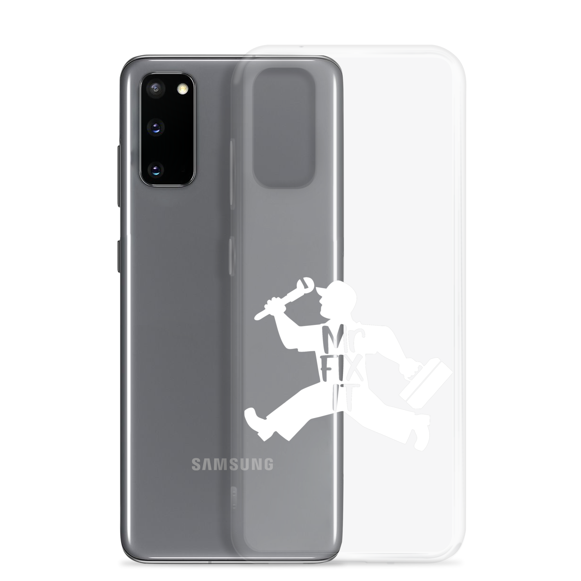 Mr fix It Clear Case for Samsung®