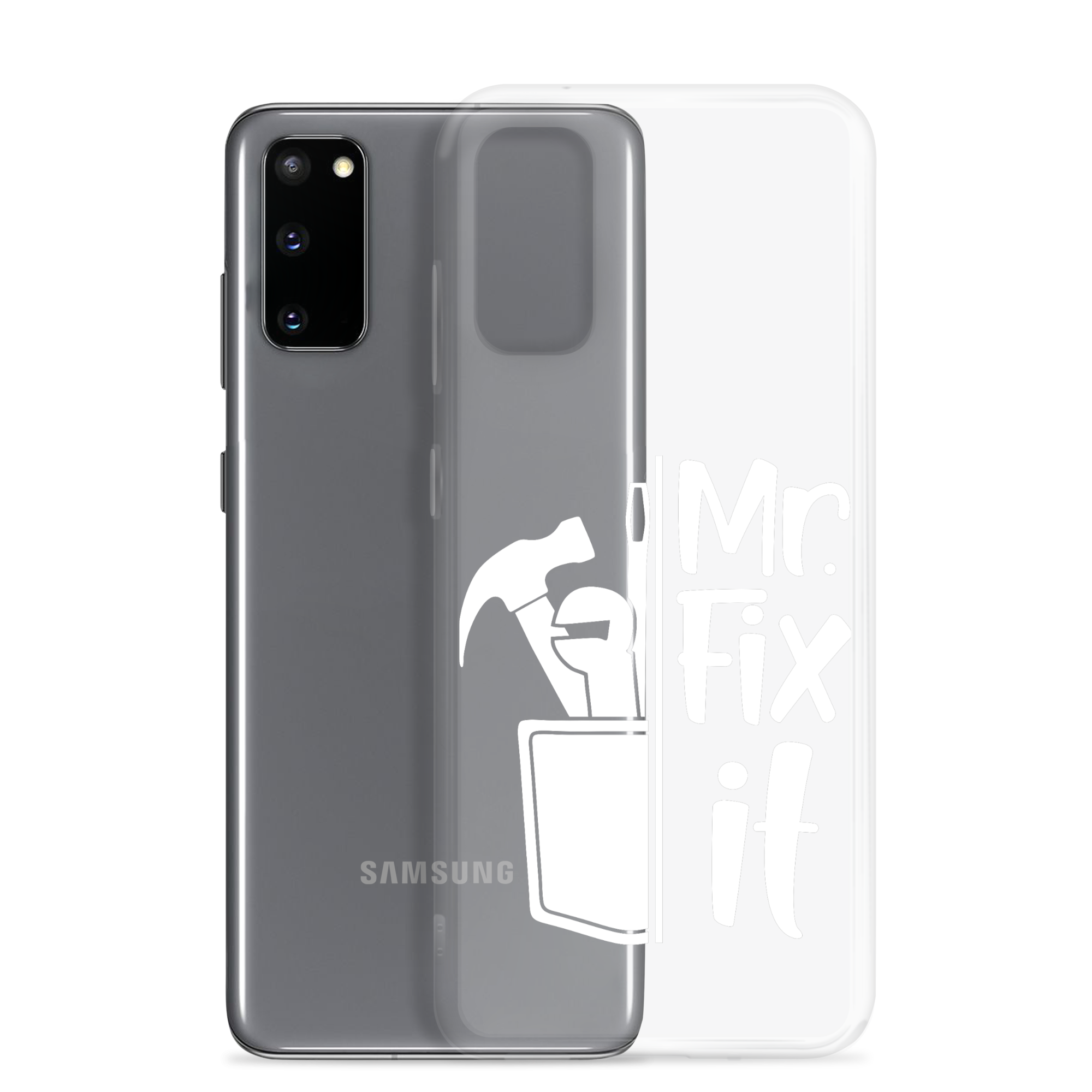 Mr fix It Clear Case for Samsung®