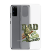 Dad The Myth The Legend The Hero Clear Case for Samsung®