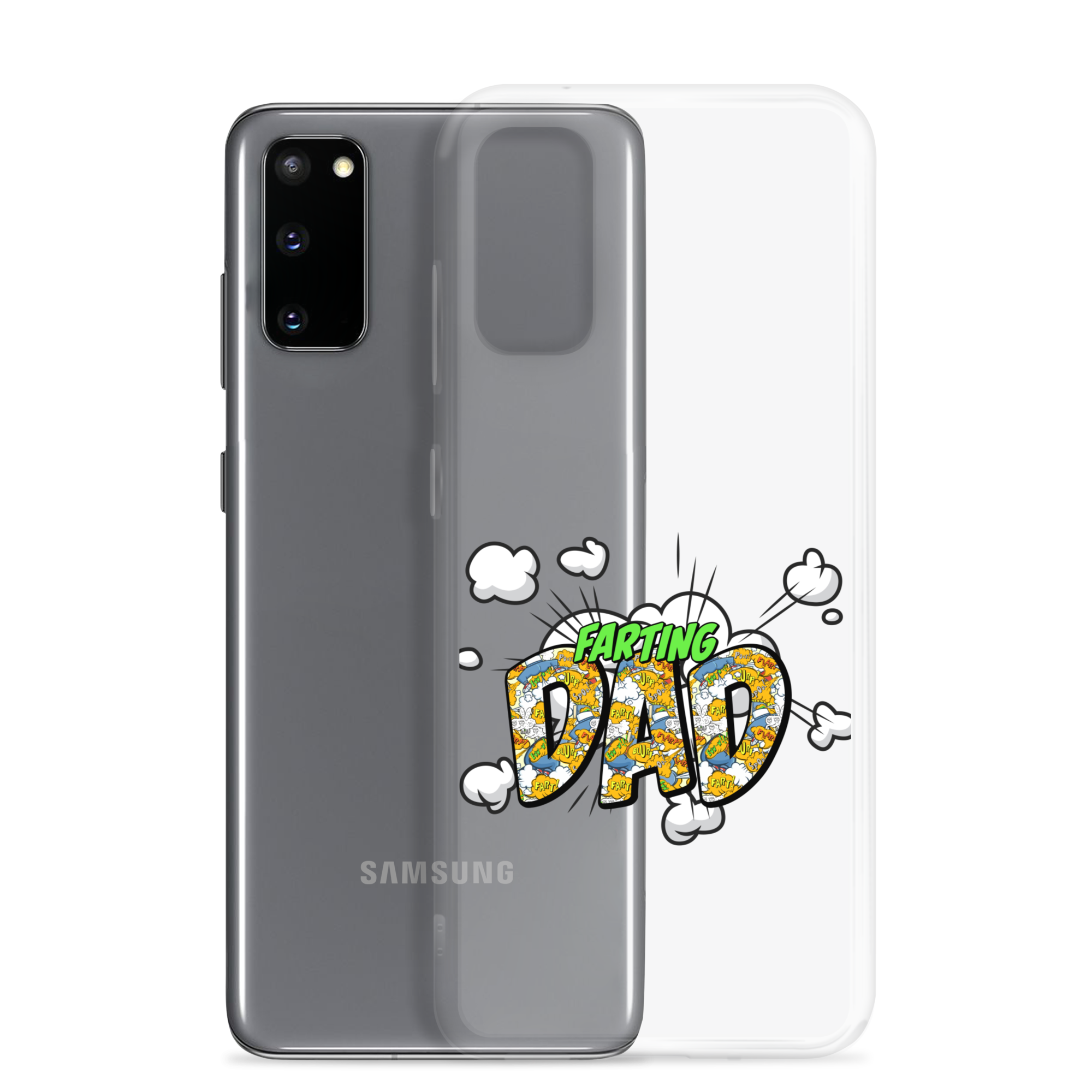 Farting Dad Clear Case for Samsung®