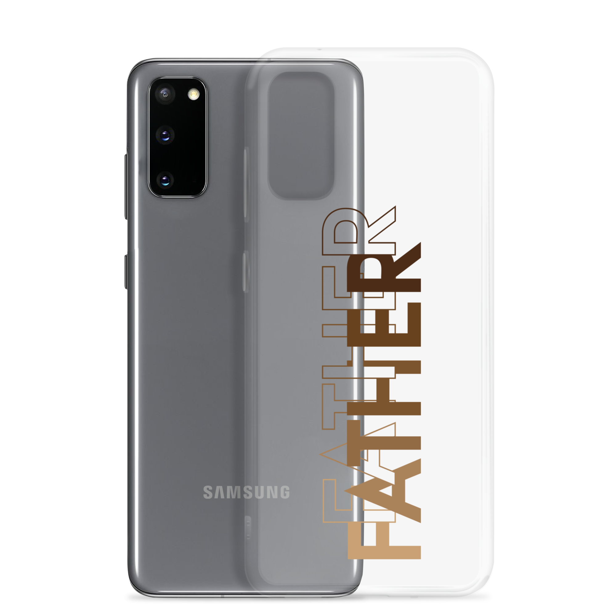 Father Clear Case for Samsung®