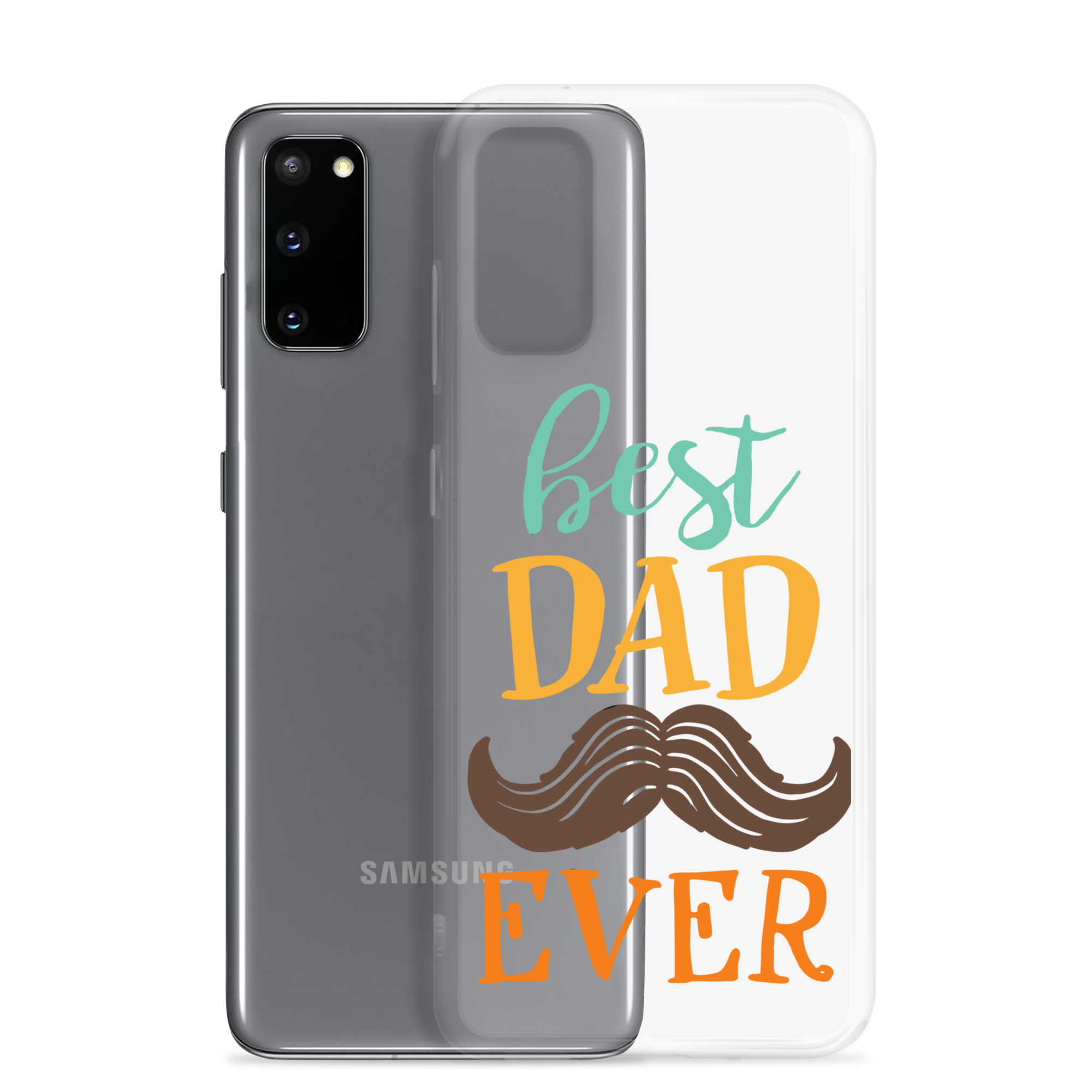 Best Dad Ever Clear Case for Samsung®