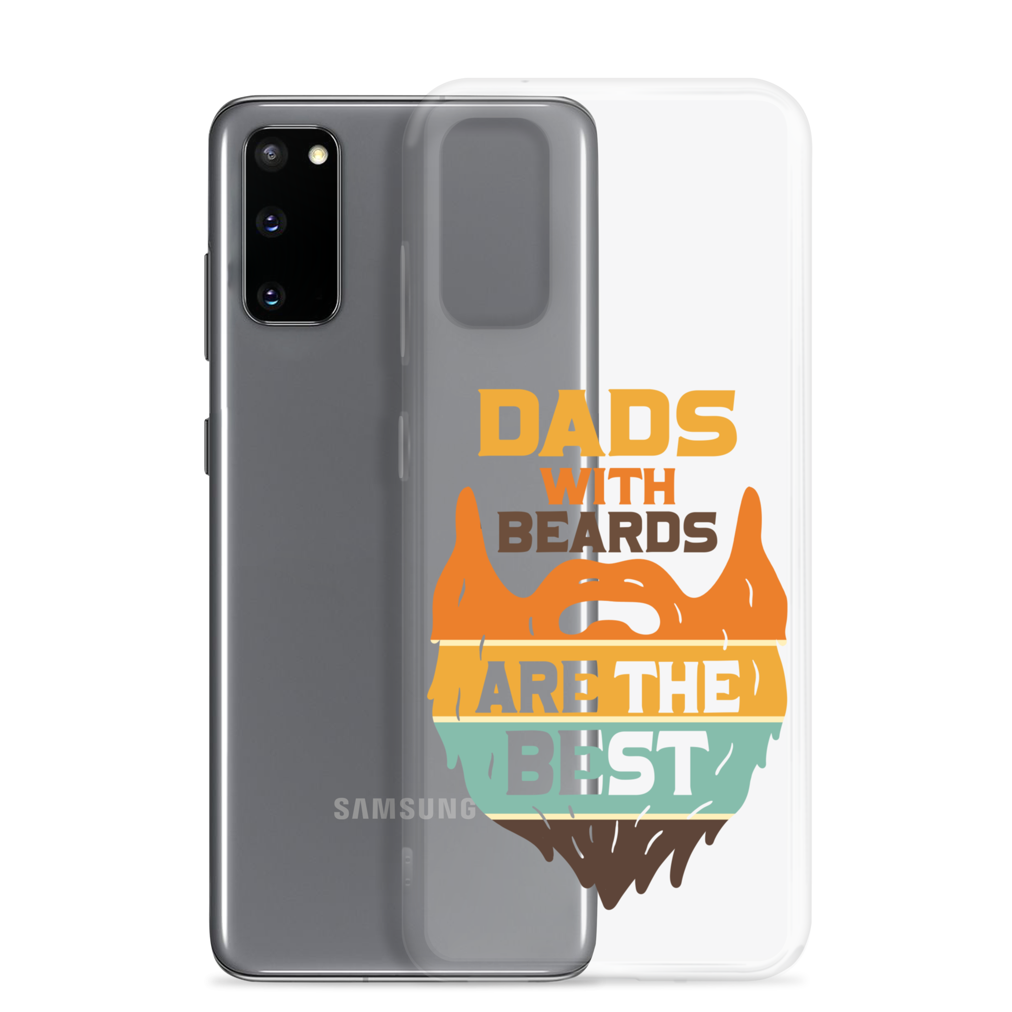 Dads With The Beard Are The Best Clear Case for Samsung®