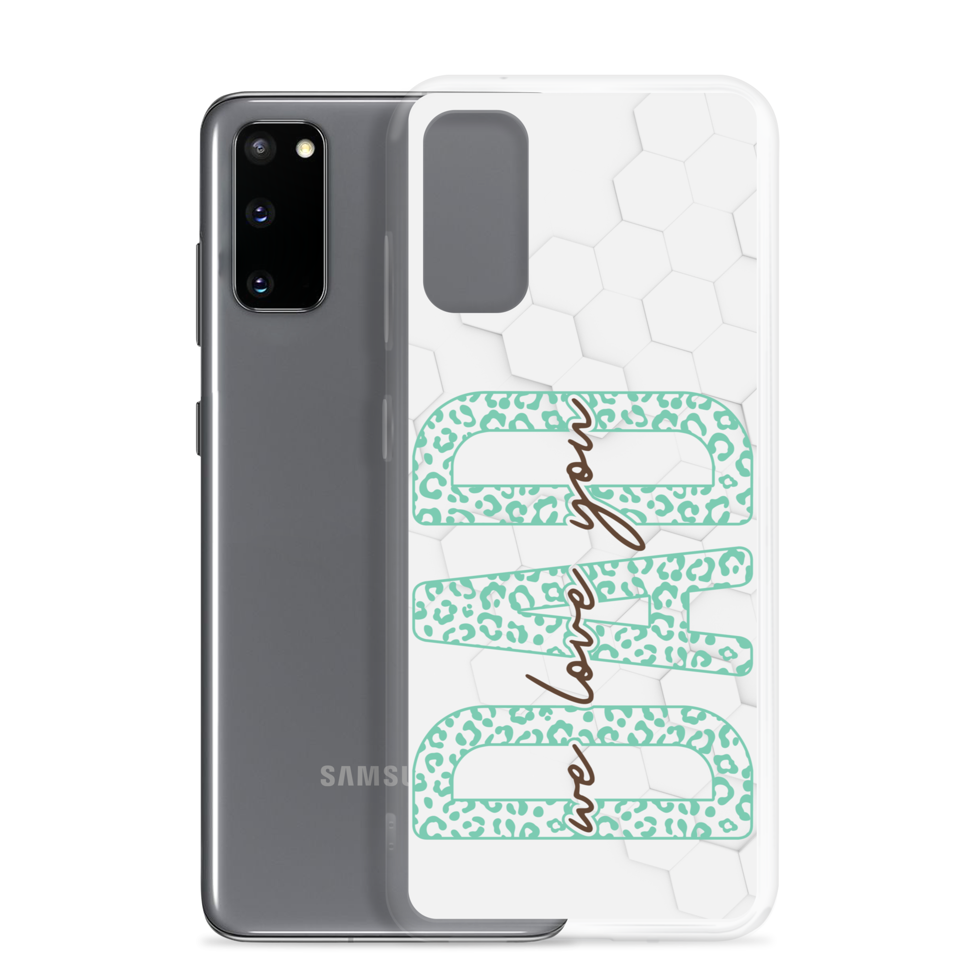 We Love You Dad Clear Case for Samsung®