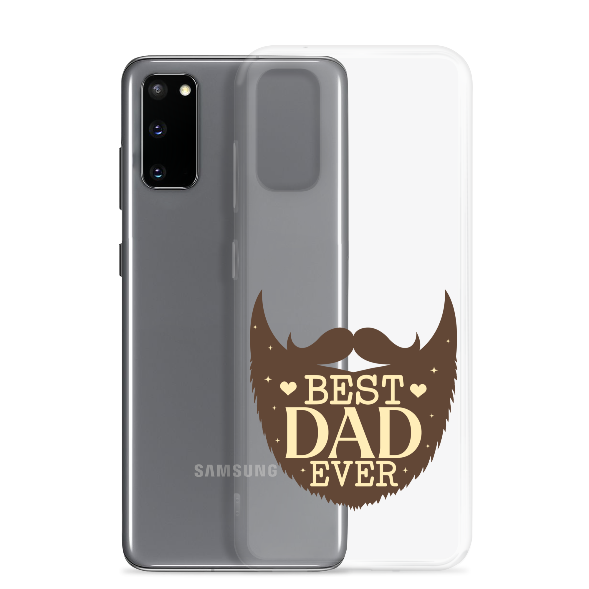 Best Dad Ever Clear Case for Samsung®