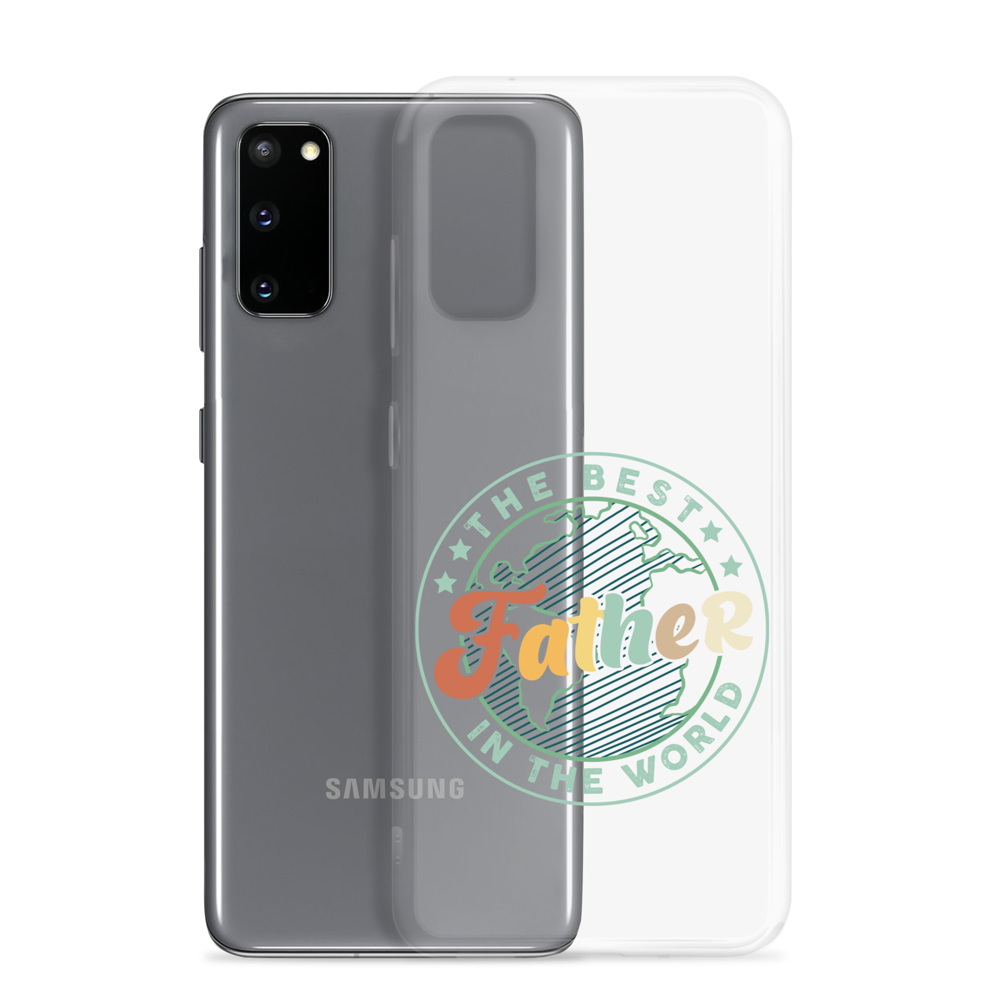 The Best Father In The World Clear Case for Samsung®