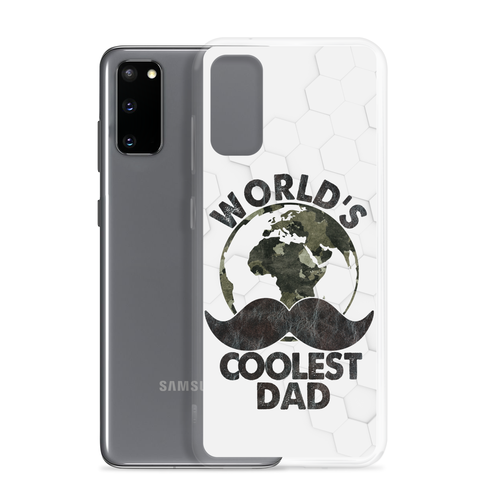 World's Coolest Dad Clear Case for Samsung®