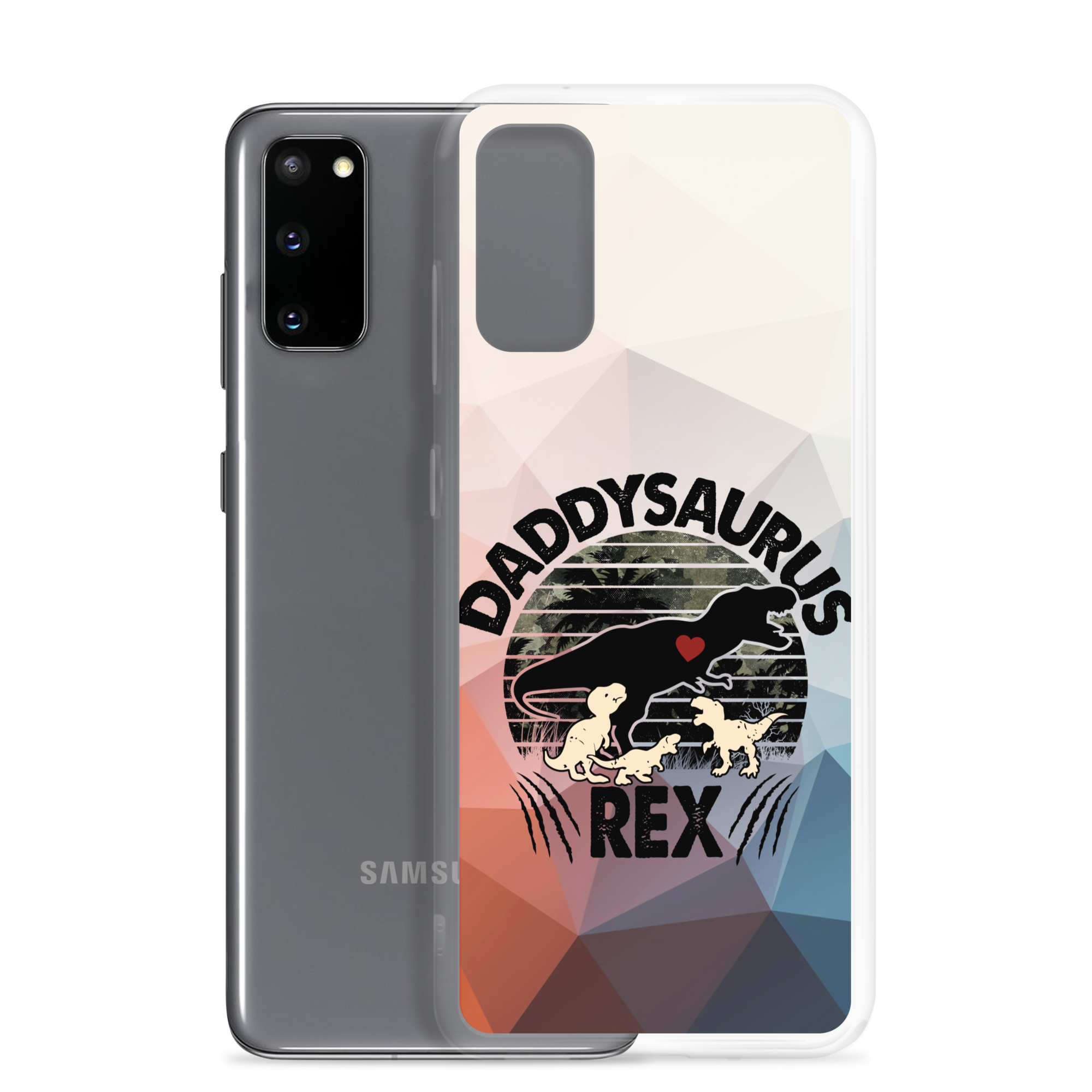 Daddysaurus Rex Clear Case for Samsung®