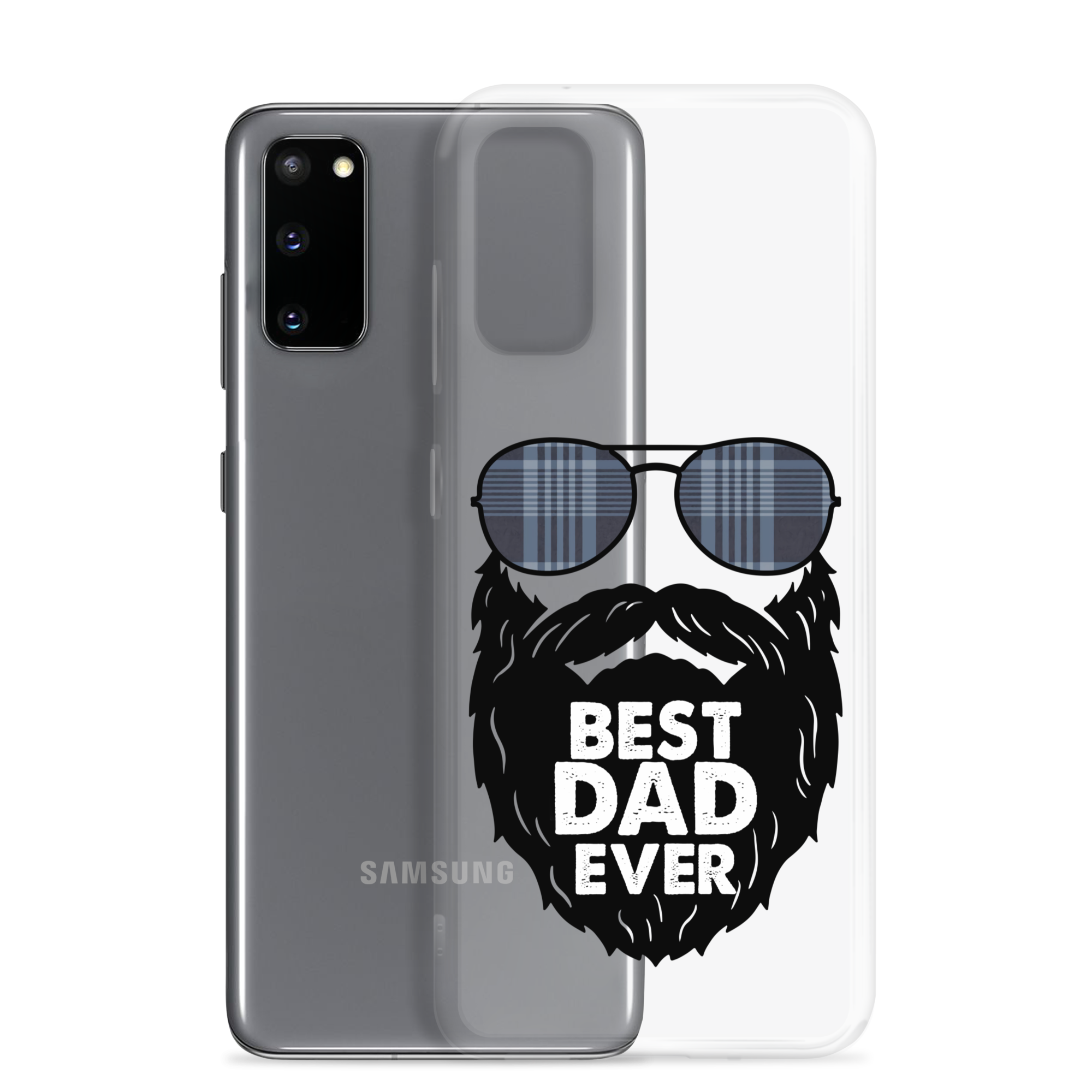 Best Dad Ever Clear Case for Samsung®