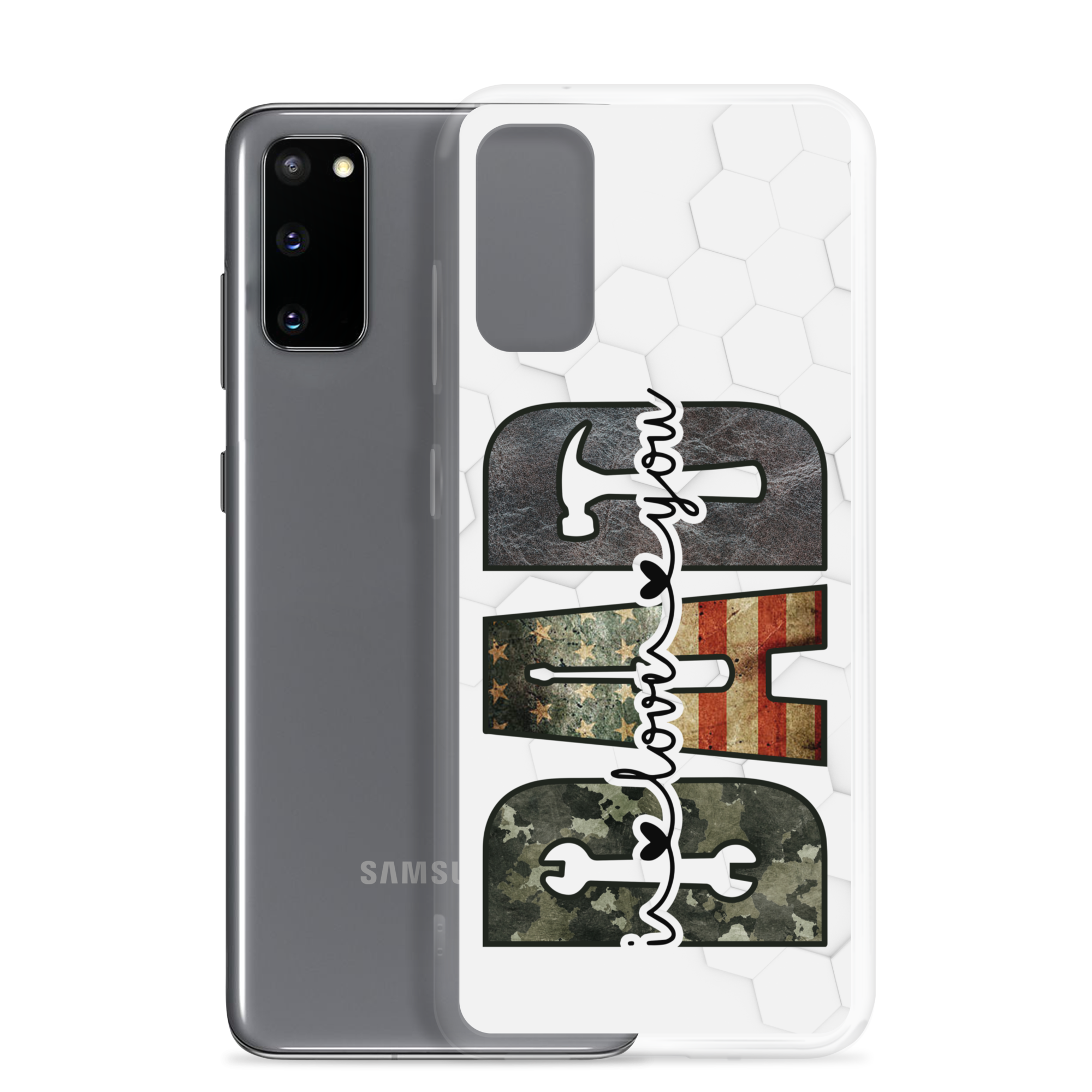 I Love You Dad Clear Case for Samsung®