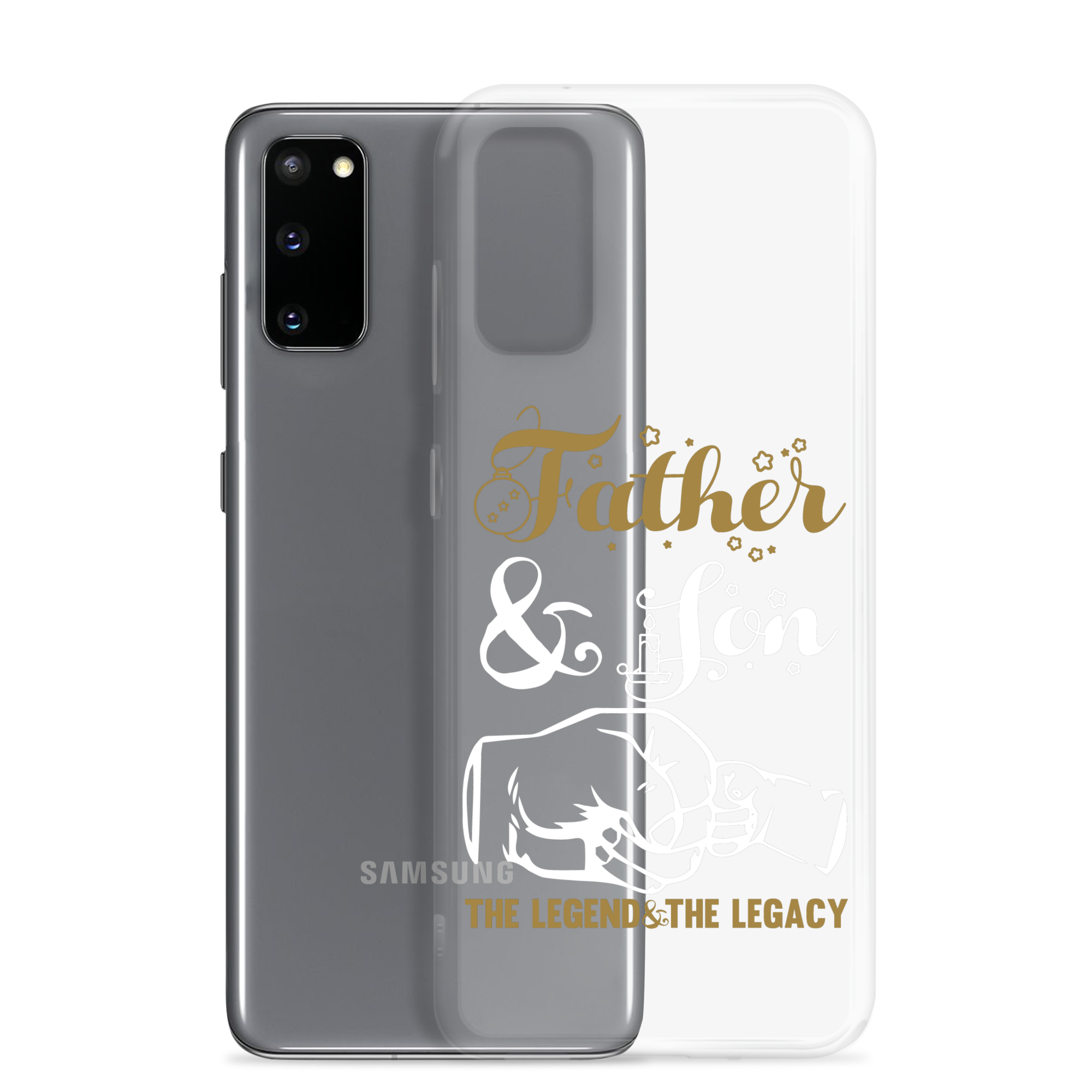 Father And Son The Legend And The Legacy Clear Case for Samsung®