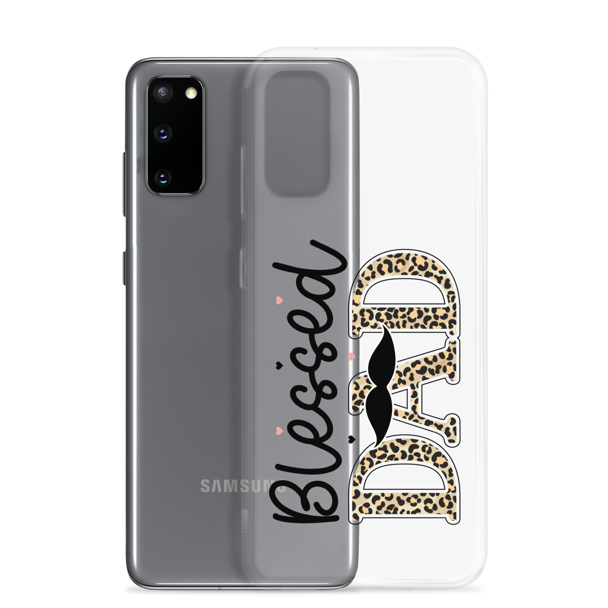 Blessed Dad Clear Case for Samsung®