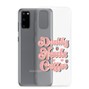 Daddy Needs Coffee Clear Case for Samsung®