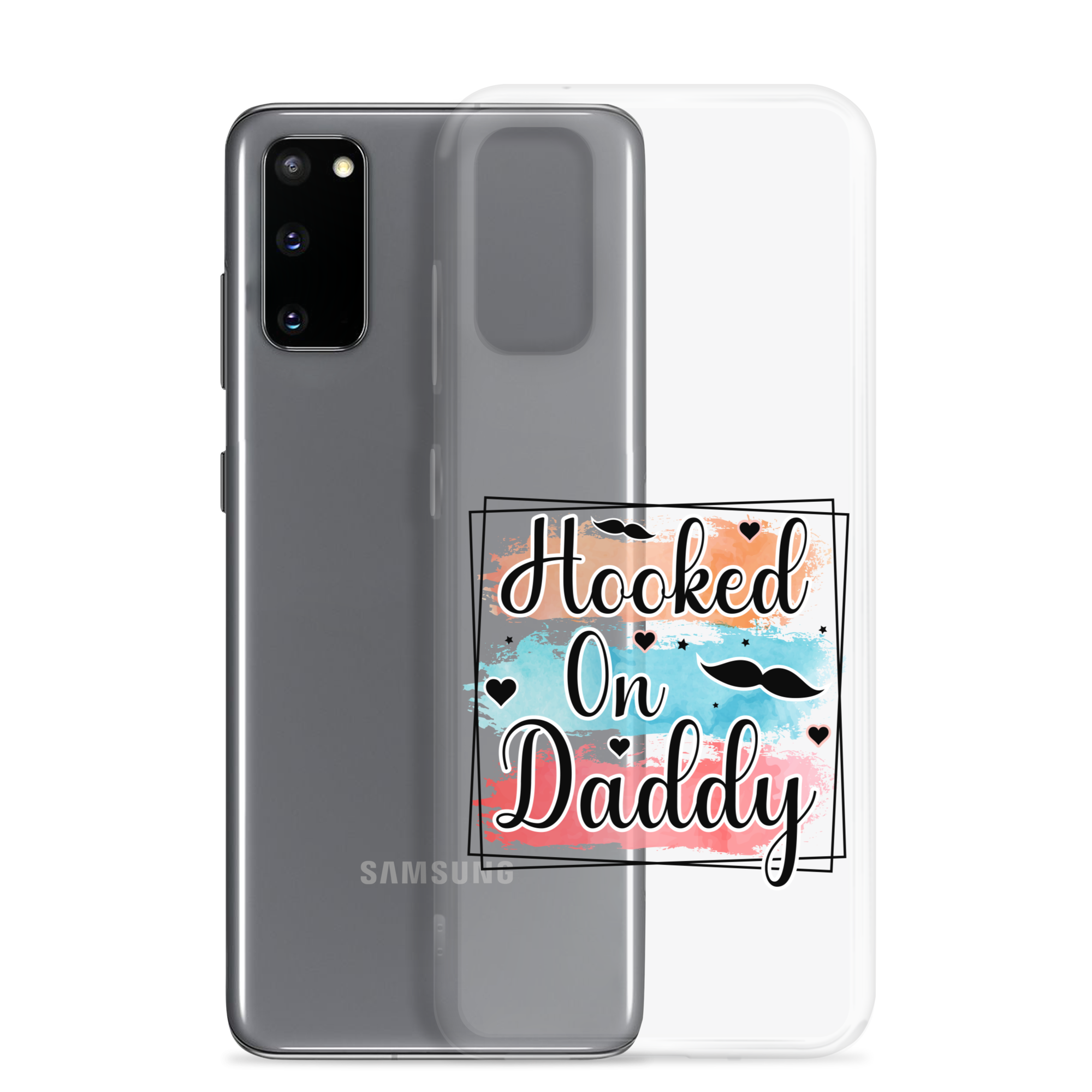 Hooked On Daddy Clear Case for Samsung®