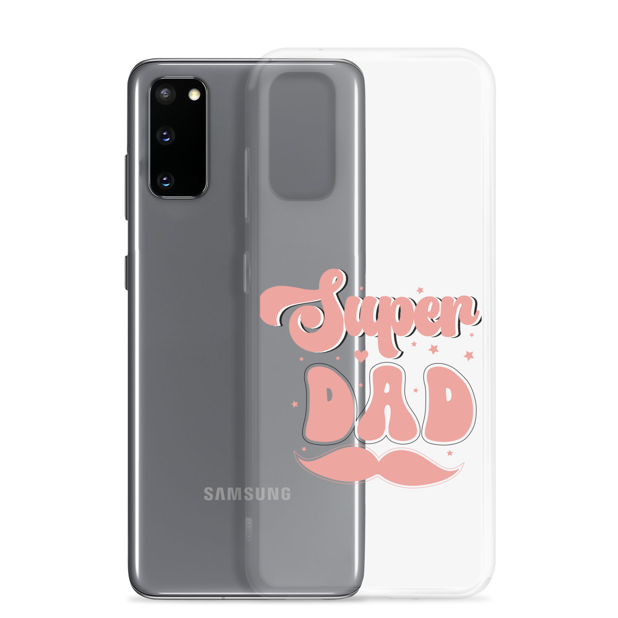 Super Dad Clear Case for Samsung®