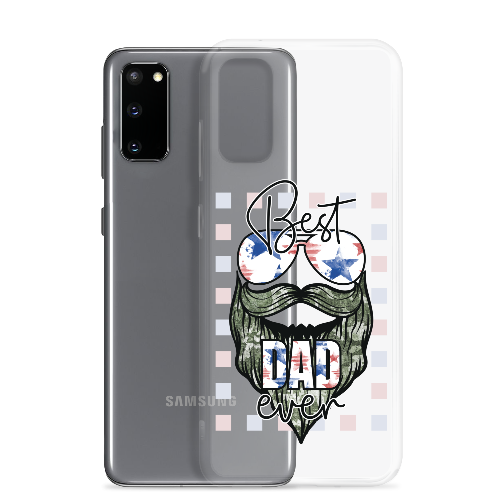 Best Dad Ever Clear Case for Samsung®