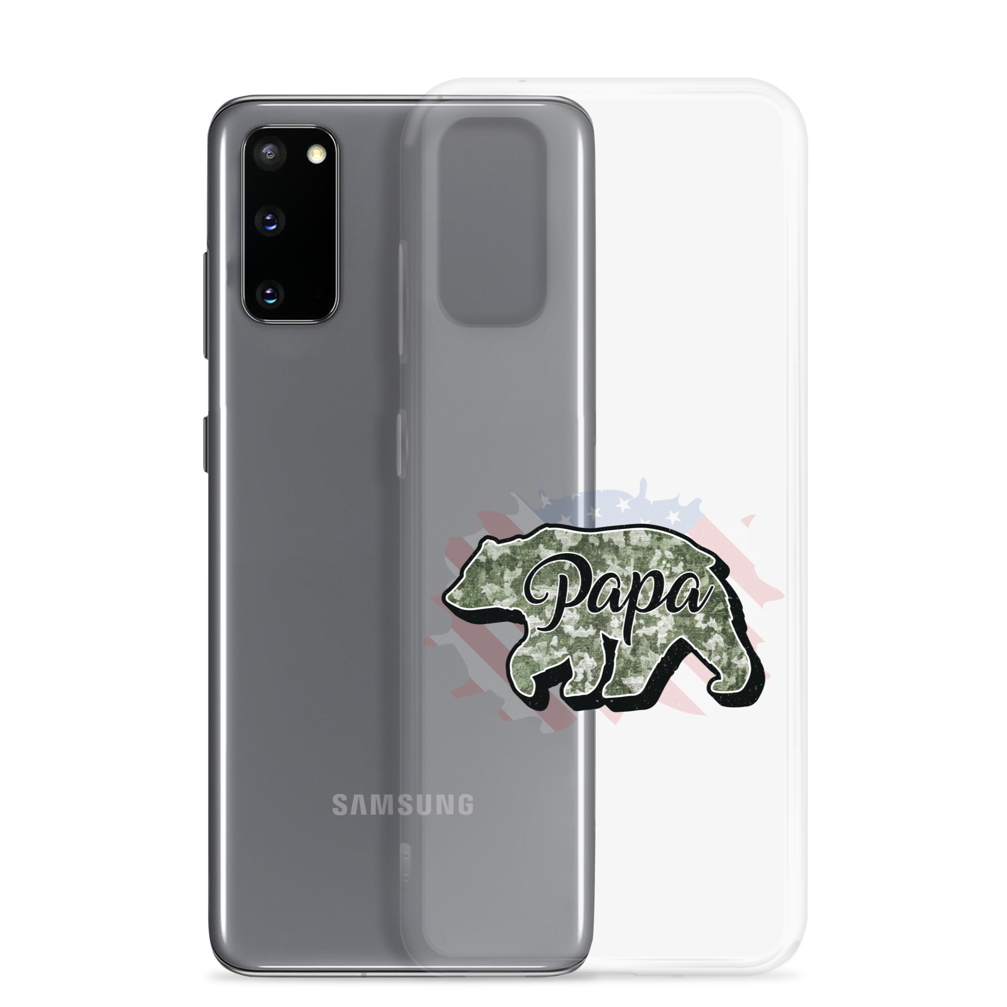 Bear Papa Clear Case for Samsung®