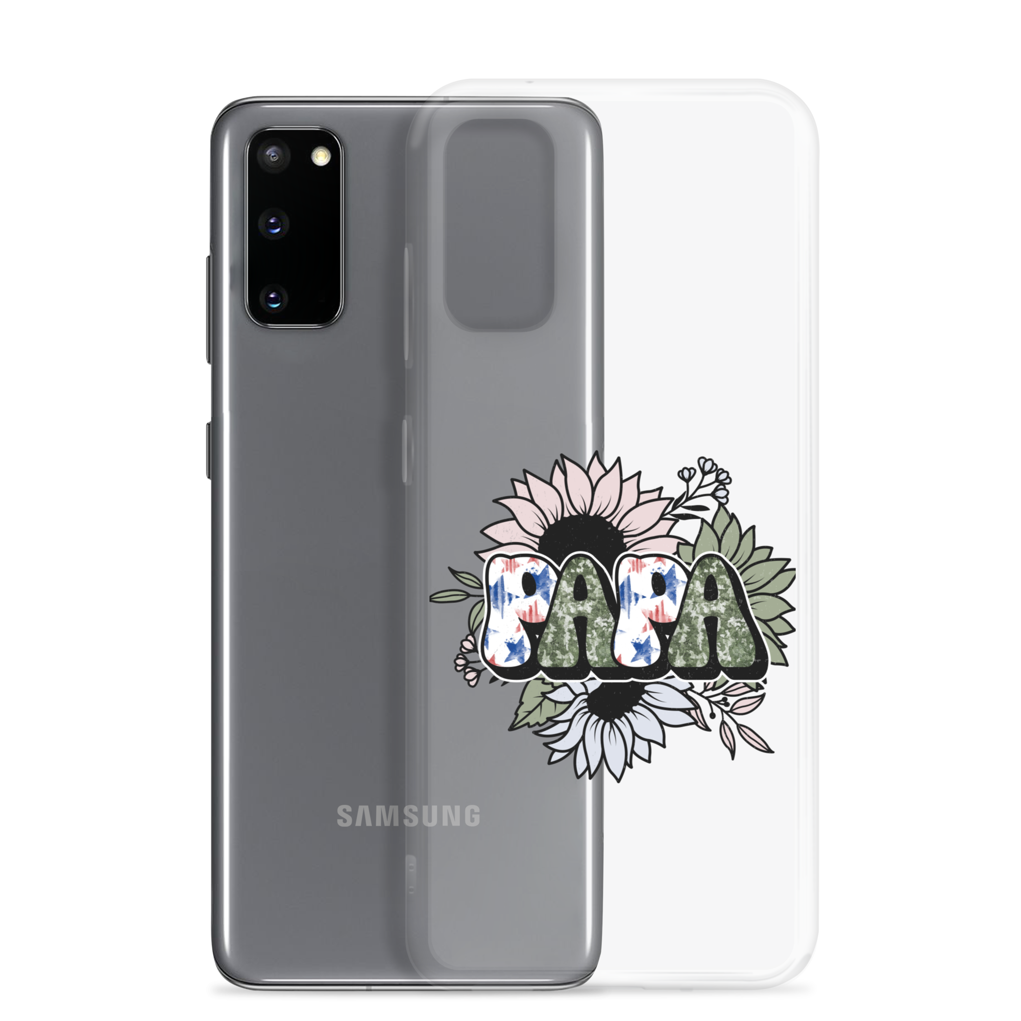 Papa Clear Case for Samsung®