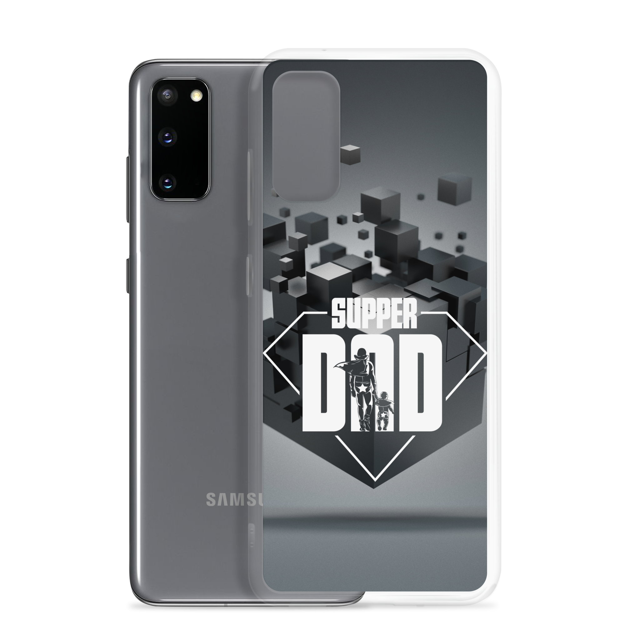 Super Dad Clear Case for Samsung®