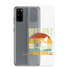 Best Cat Dad Ever Clear Case for Samsung®