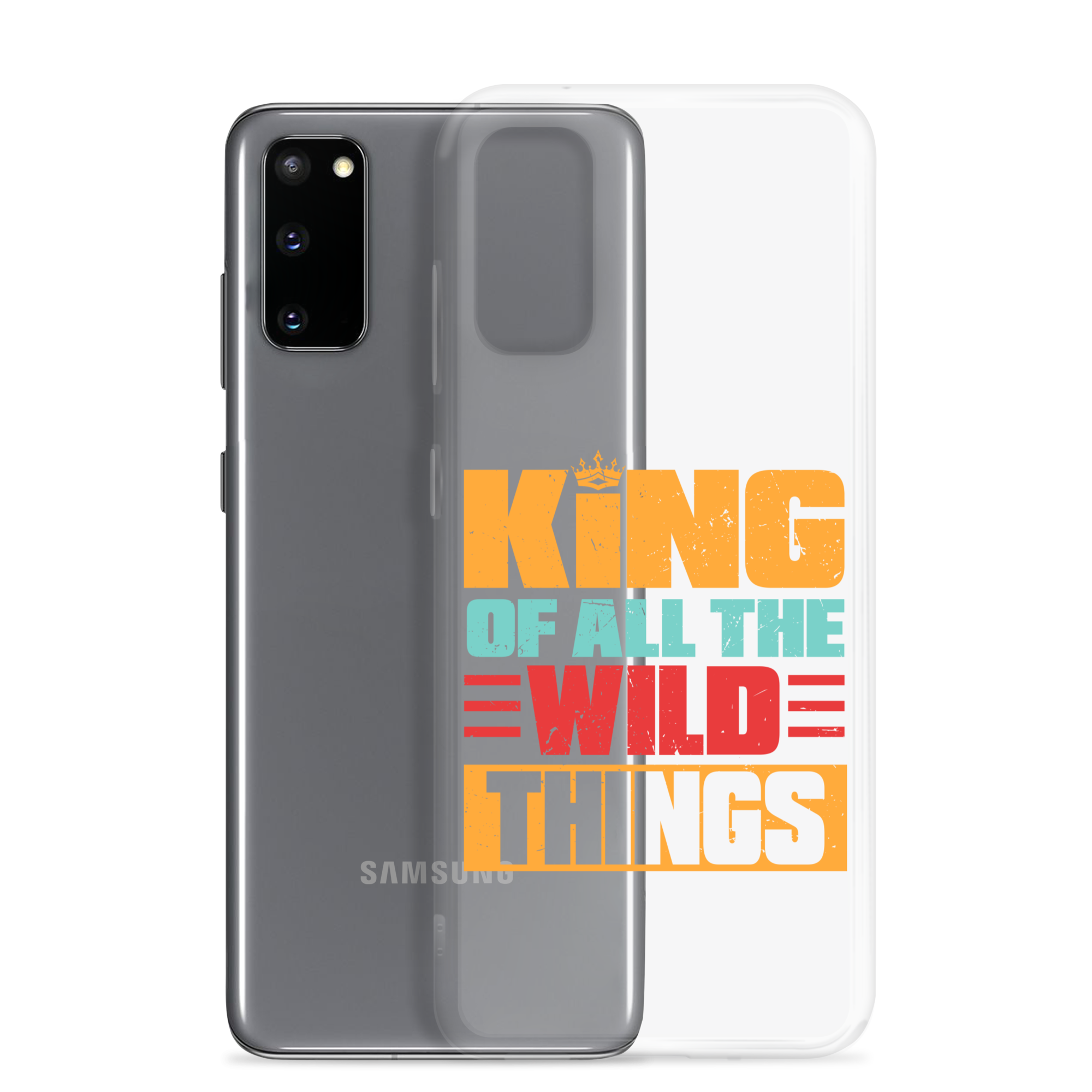 King Of All The Wild Things Clear Case for Samsung®