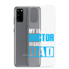 Mer Dad Don't Mess With My Mermaid Clear Case for Samsung®