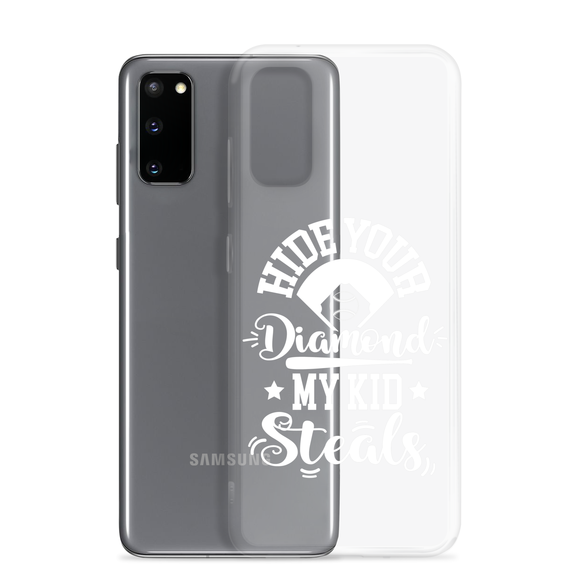 Hide Your Diamond My Kid Steals Clear Case for Samsung®