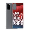 My Favorite People Call Me Papa Clear Case for Samsung®